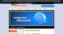 Desktop Screenshot of kgelektronik.pl